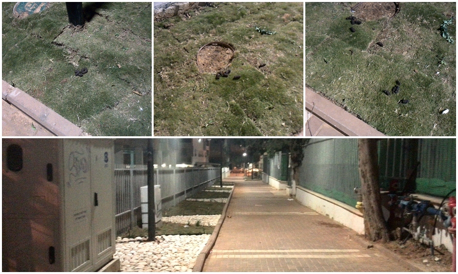 נתניה: ונדליזם וצואת כלבים בסמטה ששופצה לפני שבוע