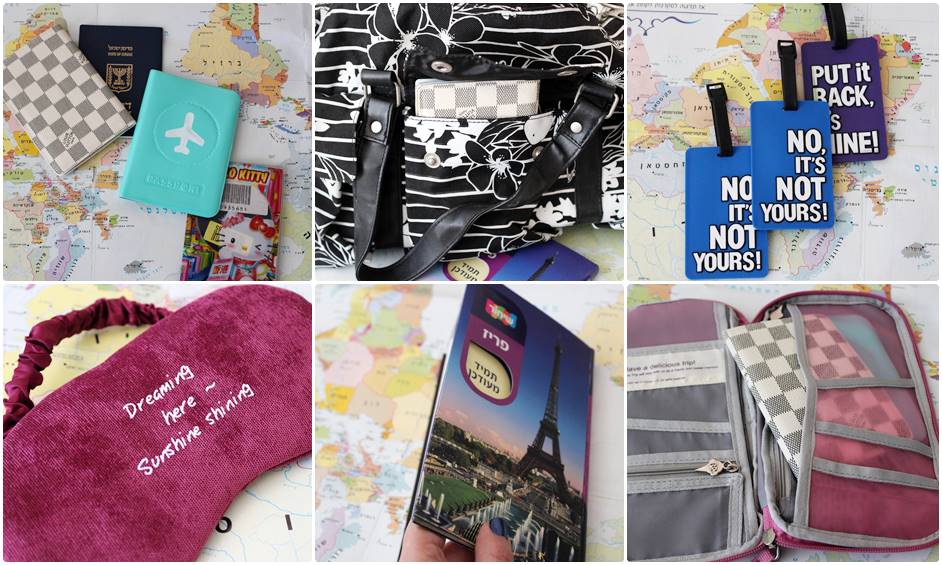 חמישה פריטים קטנים שיעשו לך סדר (וגם סטייל) בדרך לחו"ל אופנה וחו"ל אורלי אשריאן נתניה