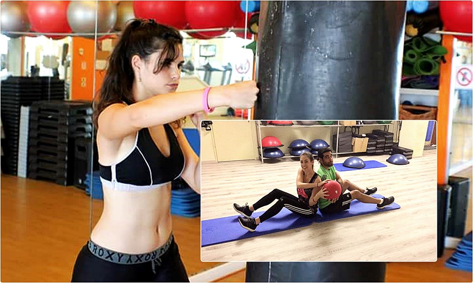 סיוון וענת מאמינות בקיק סטודיו אחר קיקבוקס אירובי נתניה