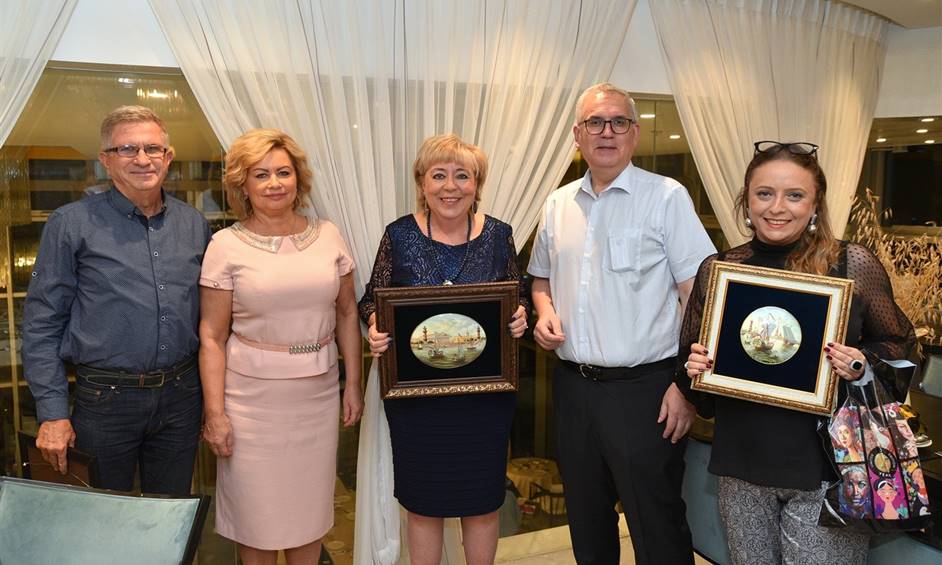 נחתמו שיתופי פעולה חדשים בין נתניה לסנט פטרסבורג