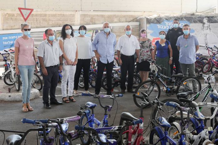 שופטי תחרות בטיחות בדרכים במרחב המוניציפלי ביקרו בנתניה