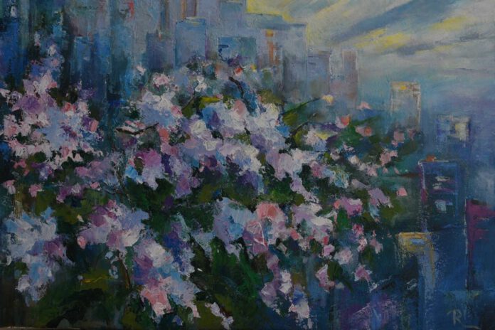 היצירה זר עירוני - גלריית יוניטי ארט