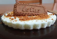 קרם בוואריה לוטוס: נוסטלגיה במיטבה עם קריצה מתכון קרם בוואריה לוטוס