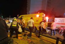 גידול חד במספר תאונות הדרכים עם נפגעים בהן מעורבים אופנועים תאונת דרכים בנתניה - שדרות בן עמי