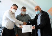 כוכב הבטיחות לשינוי תרבות הבטיחות בנדל"ן הוענק לחברת בריגה כוכב הבטיחות הראשון - חברת הבנייה בריגה בנתניה