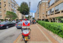 נתניה: שלושה ילדים נפגעו משאיפת עשן בדליקה בדירה