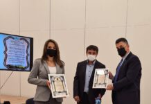 סער ושאשא ביטון בביקור במחלקת הקורונה בלניאדו