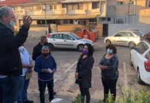 תל מונד: לראשונה תוכנית עבודה מסודרת לטיפוח שכונת וולפסון שכונת וולפסון - תל מונד. סיור מקצועי של ראש המועצה לין קפלן