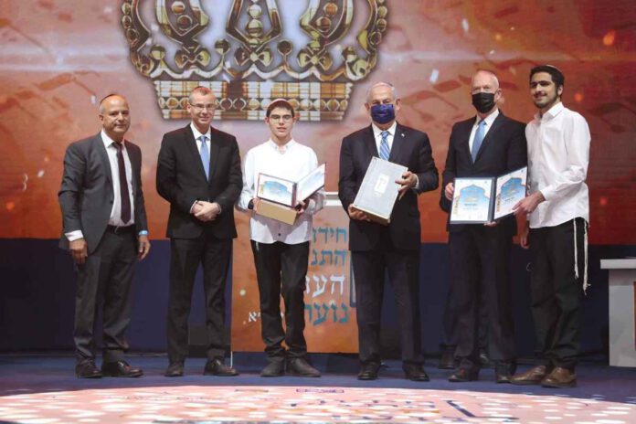 hidon_tanach גלעד אברהמוף, ישיבת בני עקיבא נתניה - חתן התנ