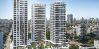 פינוי בינוי בנתניה: היתר בנייה לפרויקט ויצמן – סוקולוב פינוי בינוי בנתניה - מתחם ויצמן סוקולוב. באדיבות זית לב אדריכלים