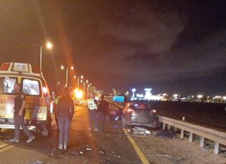 פצוע קשה בתאונת דרכים סמוך ליקום