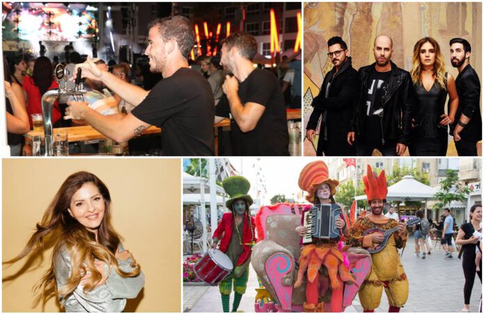 עילי בוטנר וילדי החוץ, זהבה בן, פסטיבל בירה, פסטיבל נתניה הבינלאומי תיאטרון רחוב וליצנות. סיפורים מתגלגלים, מופעי אורות בשכונות. 