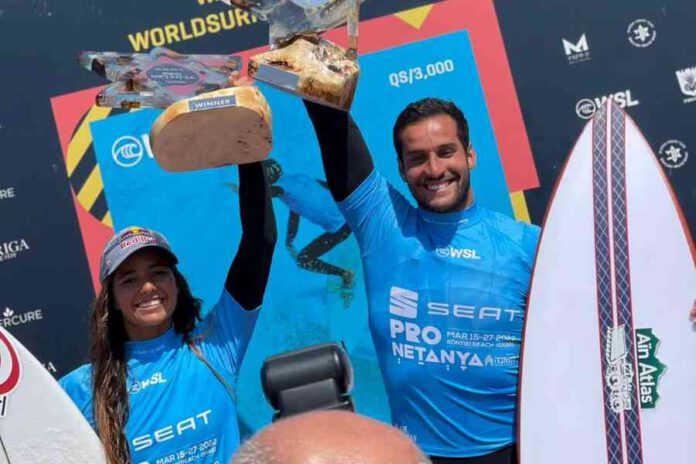 גולשי הגלים רמזי בוקהין (מרוקו) וכן טרזה בונבלוט (פורטוגל) הם הזוכים הגדולים בקדם אליפות העולם בגלישת גלים שהסתיימה בנתניה. 