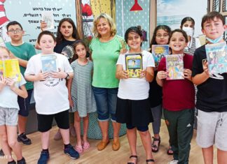 נבחרת כותבים צעירים בחינוך היסודי בנתניה