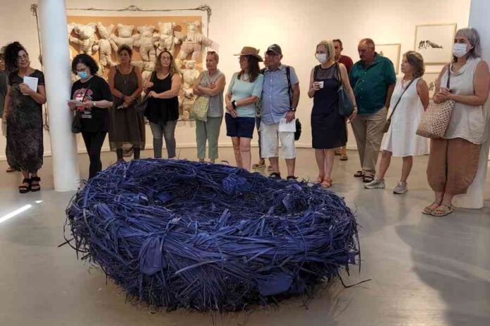 חגיגה תרבותית ציפתה לבאי התערוכה הקבוצתית 