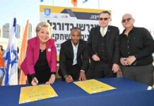 מצמצמים פערים: אבן פינה לעוד שני מגרשי כדורגל בנתניה שישמשו לאימון ראש עיריית נתניה, סגניה ובכיריה בהנחת אבן פינה למתחם אימון חדש בכדורגל.