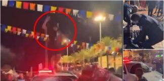 ונדליזם הטיקטוק בכיכר נתניה: המשטרה עצרה חמישה בתמונות: בני נוער רוקדים על ניידת משטרה, מעצר של אחד מהם ועוד.