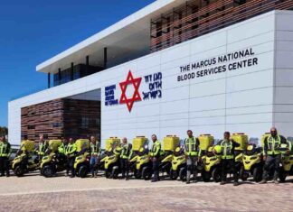 מד"א מקצרת זמני תגובה: אופנועי חירום חדשים לנתניה אופנועי החירום החדשים של מד"א ישראל