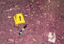 כתב אישום: בעקבות ויכוח על מדורה דקרו הקטינים ופצעו צעיר בתמונה: הסכין באמצעותה על-פי כתב האישום דקרו שני הקטינים נער אחר בנתניה