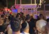 בחסות המשטרה פונו הסטודנטים הערבים ממעונות מכללת נתניה צילום: משטרת ישראל