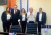 שלושה מתוך 4 סגני ראה"ע נתניה מהמחנה החילוני – ליברלי ארבעת סגני ראש עיריית נתניה: טלי מולנר, עו"ד אדיר בנימיני, עו"ד שירי חוגאל - סיידון, הרב אורן גבאי - יחד עם ראש עיריית נתניה מרים פיירברג - איכר.