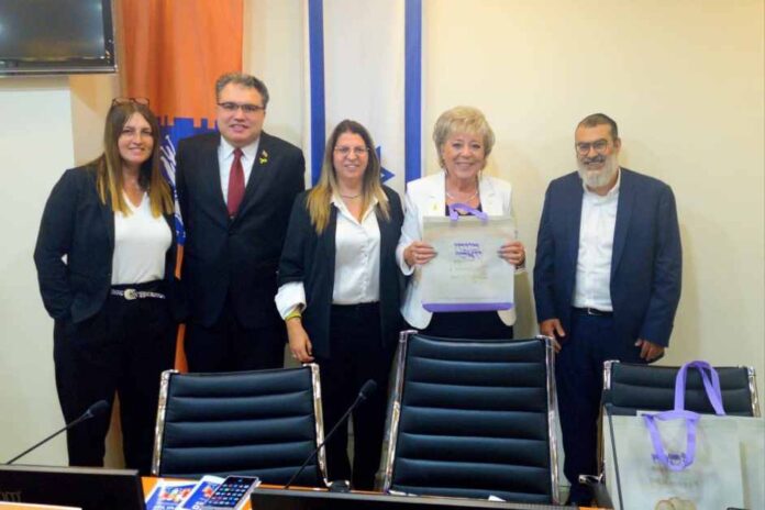 ארבעת סגני ראש עיריית נתניה: טלי מולנר, עו