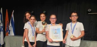 אולימפידע נתניה 2024: נבחרת הרצוג זכתה במקום ראשון תלמידי נבחרת הרצוג - מקום ראשון בתחרות אולימפידע - כיתה ה' בנתניה