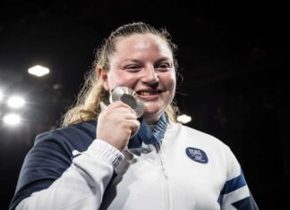 רז הרשקו זכתה במדליית כסף באולימפיאדת פריז 2024 רז הרשקו זוכת מדליית הכסף (ג'ודו, משקל 78 +) במשחקים האולימפיים - פריז 2024. צילום באדיבות הוועד האולימפי הישראלי.