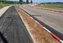 נתיבי ישראל השלימה סלילת שביל אופנים בינעירוני בעמק חפר סלילת שביל אופניים חדש על כביש 5701 - מכביש 4 ועד קיבוץ העוגן בעמק חפר,