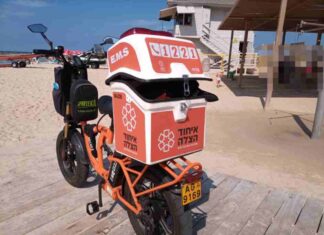 בת 80 טבעה בחוף סירונית – כך ניצלו חייה אופני חירום חשמליות בעלות עבירות גבוהה. איחוד הצלה