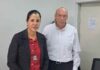 מבקר המדינה: הממשלה מחויבת לטפל בפערי הביטחון בקו התפר מבקר המדינה מתניהו אנגלמן יחד עם ראש מועצת עמק חפר גלית שאול בסיור מקצועי לבחינת הטענות והכשלים הביטחוניים באזור קו התפר